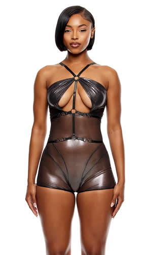 Liquid Metal Metallic Mesh Teddy