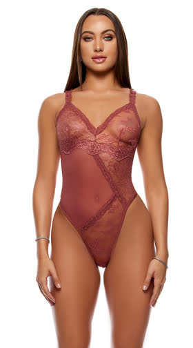 Patch Of Petals Lace Teddy