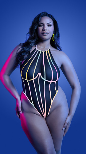 Plus Size Solar Flare Teddy