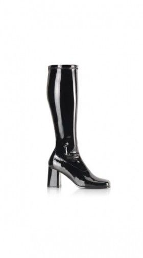 Black Mamba Patent Go Go Boot