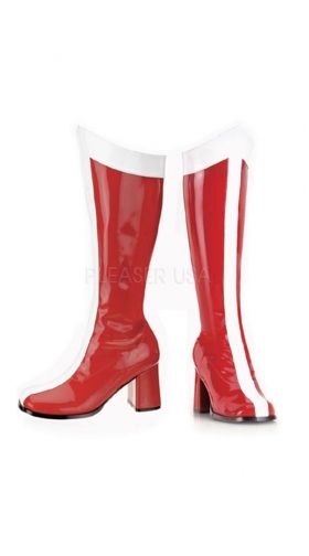 Super Stripe GoGo Boots