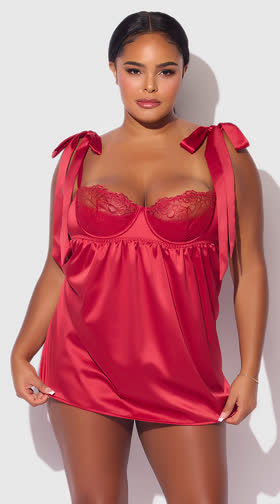 Plus Size Rosalie Babydoll