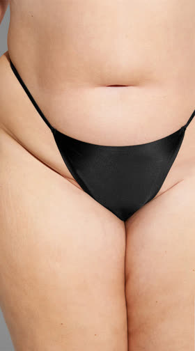 Plus Size Allegra Silky Micro G-String