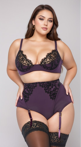 Plus Size Jocelyn Bra Set