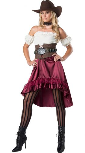 Sassy Saloon Gal Costume