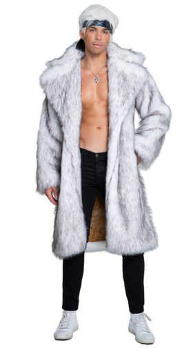 Men's Mojo Dojo Faux Fur Coat