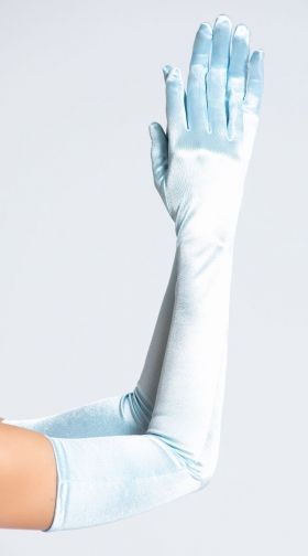 Extra Long Satin Gloves
