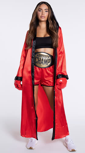 Boxing Ring Babe Costume
