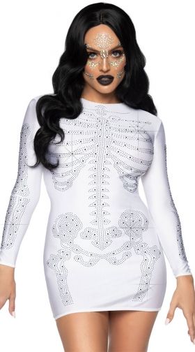 Flash And Bones Dress Costume