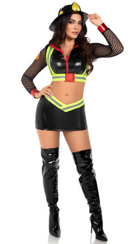 Five Alarm Fire Fighter Costume