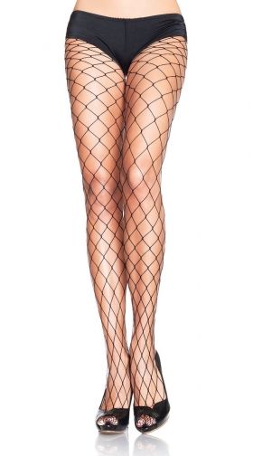 Plus Size Fence Net Pantyhose