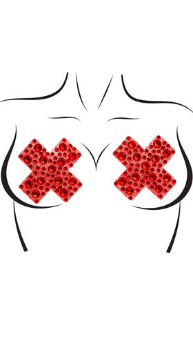 X Factor Jeweled Pasties