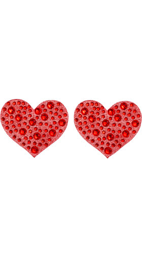 Amore Jeweled Heart Pasties