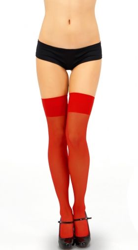 Basic Sheer Thigh High Stockings