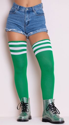 Kelly Green/White