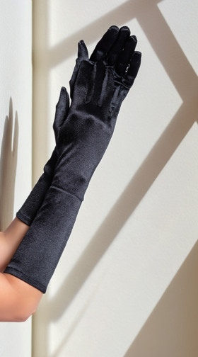 Satin Gloves