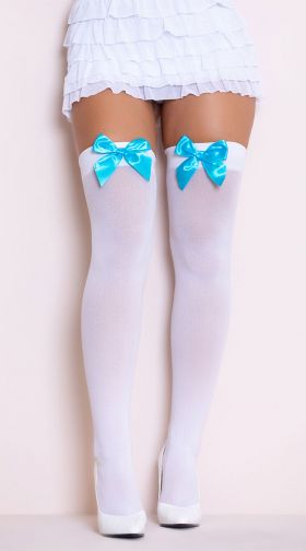 White/Turquoise