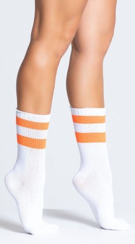 White/Neon Orange