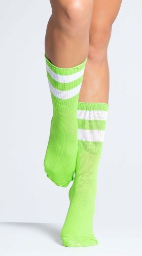 Lime Green/White