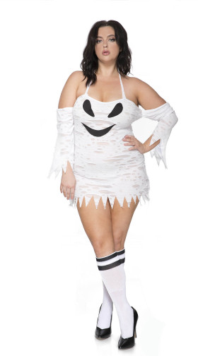 Plus Size Haunting Ghost Costume