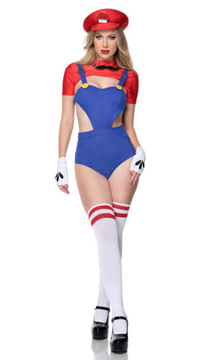 Sexy Plumber Babe Costume