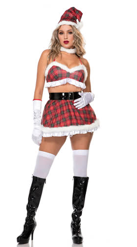 School Girl Santa Costume