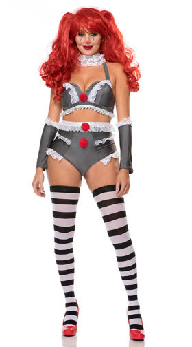 Sexy Killer Clown Costume 