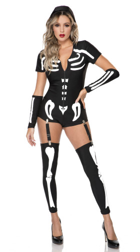 Sexy Skeleton Costume