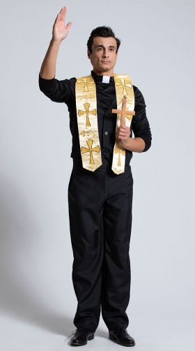 Men's Priest Costume