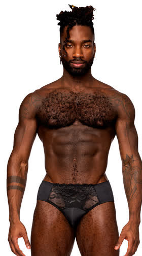 Men's Sassy Lace Briefs