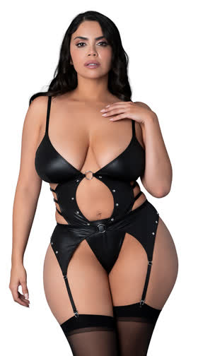 Plus Size Kira Basque Set
