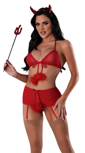 Devilish Diva Lingerie Costume