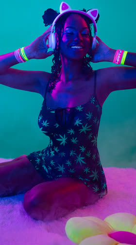 Tripping Out Babydoll Set