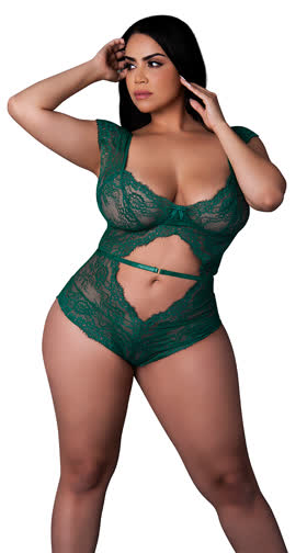 Plus Size Evermore Cutout Romper