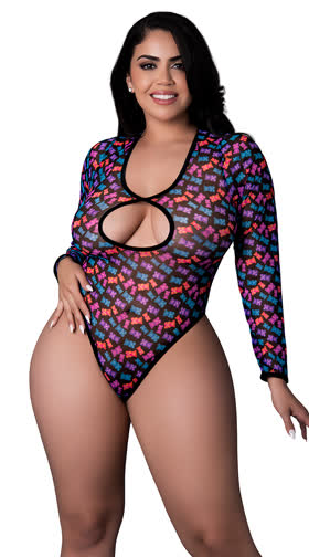 Plus Size Hazy Dayz Teddy