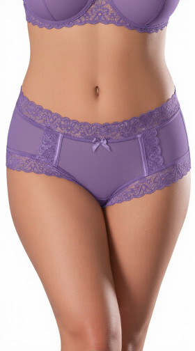 Plus Size Cheeky Hipster Boy short with Sweetums Intimate Wipes