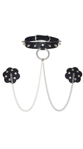 Off The Chain Choker & Pasties Set