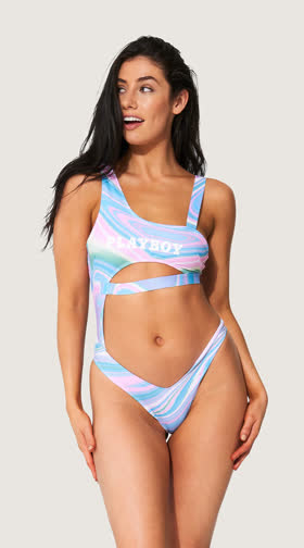 Playboy Miami Vibes One Piece Swimsuit