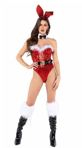 Elegant Playboy Bunny Costume