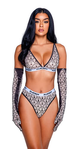 Playboy Bunny Sport Bra Set