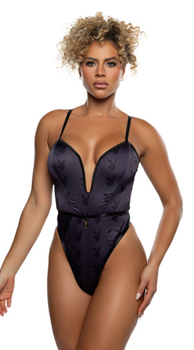 Playboy Blackout Bunny Romper