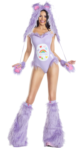Purple Care Creature Costume
