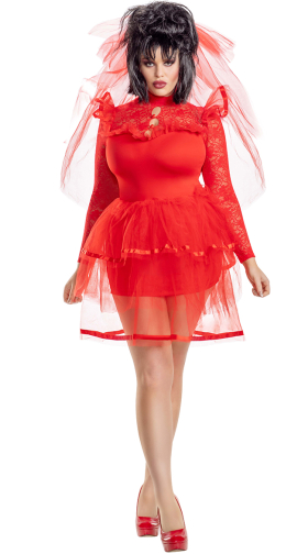 Plus Size Beetle Bride Costume