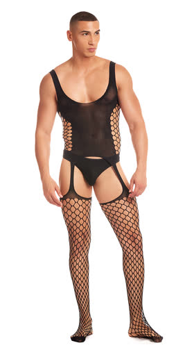 Men's Galaxy Bodystocking Set