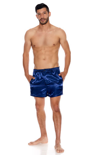 Unisex Satin Pajama Shorts