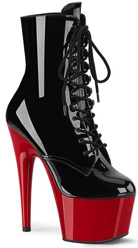 Black Patent/Red