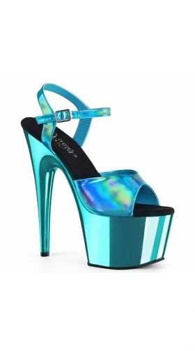 Turquoise Hologram/Turquoise Chrome