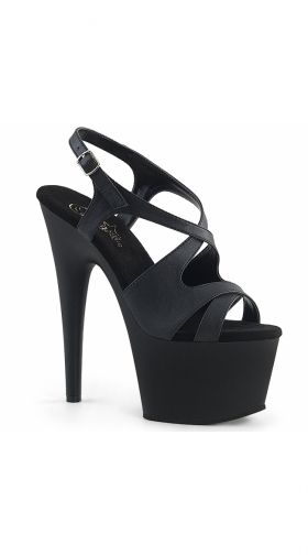 Blk Faux Leather/Blk Matte
