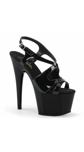 7 Inch Criss-Cross Heel Sandal
