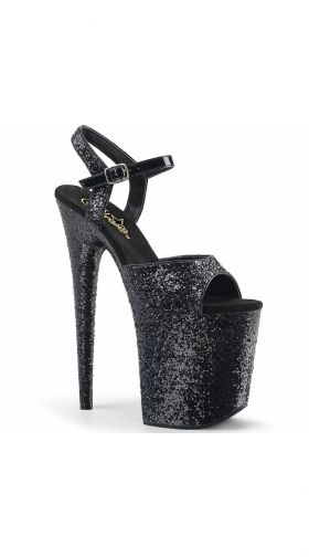 8 Inch Glitter Platform Sandal